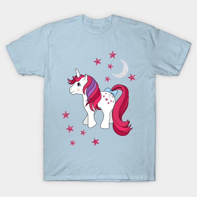 My Little Pony 1980s Unicorn Moondancer T-Shirt by RavenWolfCat